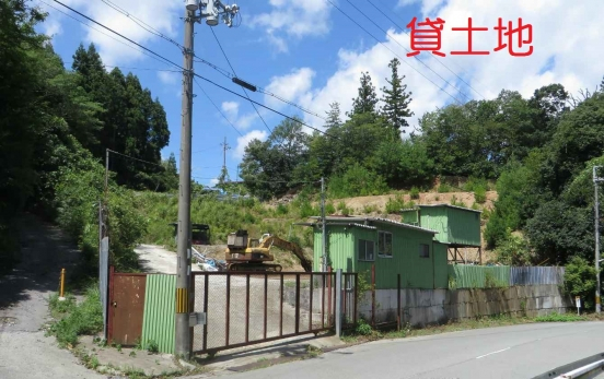 【貸土地】京都府亀岡市東別院町栢原