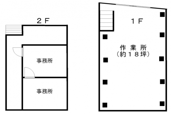 【貸倉庫・事務所】大阪府摂津市東別府