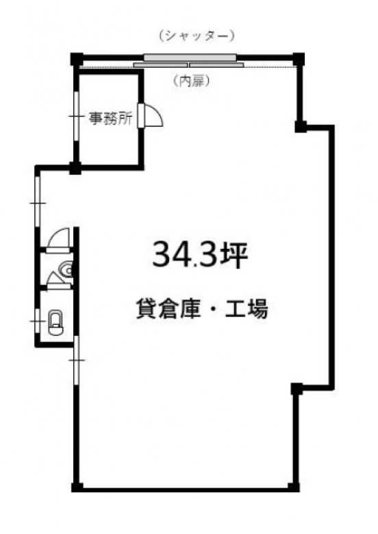 【貸倉庫】大阪府羽曳野市野