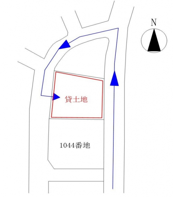 【貸土地】大阪府高槻市須賀町