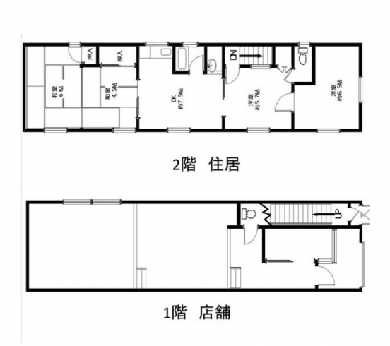 【貸倉庫付住宅】大阪府大阪市西淀川区大和田