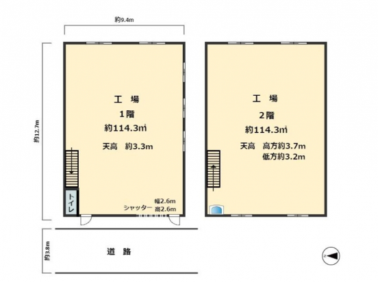 【貸倉庫】大阪府東大阪市若江東町