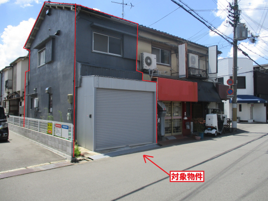 【住居付き貸店舗・倉庫】大阪府寝屋川市黒原新町