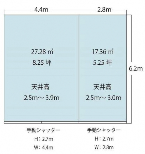 【貸倉庫・工場】大阪府大阪市平野区加美東