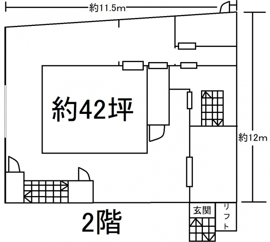 【貸事務所・倉庫・作業場】大阪府吹田市東御旅町