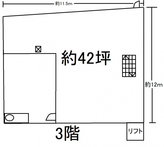 【貸事務所・倉庫・作業場】大阪府吹田市東御旅町