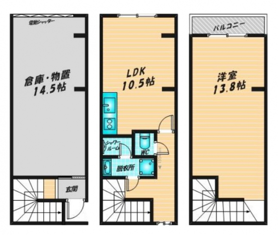 【ガレージハウス】兵庫県尼崎市南塚口町
