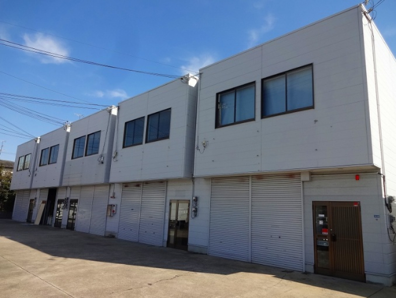 【貸倉庫付事務所】大阪府茨木市野々宮