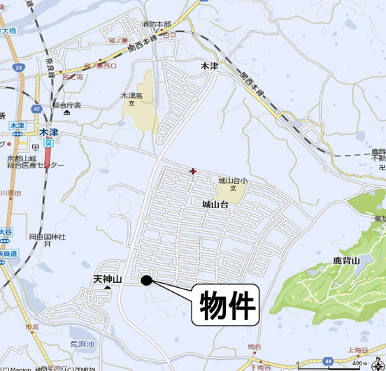 【貸土地】京都府木津川市城山台