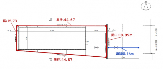 【貸土地】大阪府門真市四宮