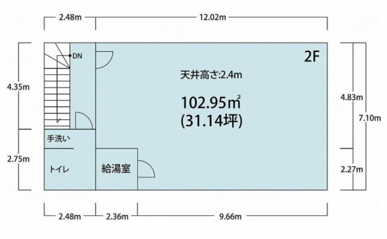 【貸倉庫事務所】大阪府富田林市喜志町