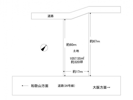 【貸土地】大阪府泉大津市北豊中町
