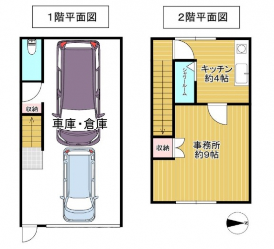 【貸ガレージオフィス】大阪府八尾市永畑町