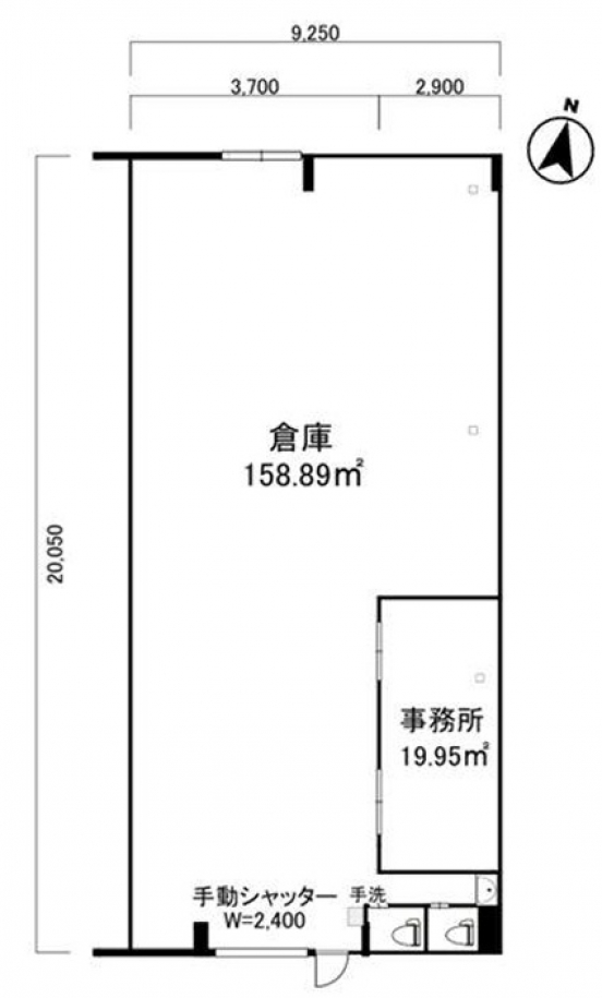 【貸倉庫】大阪府大阪市東淀川区菅原
