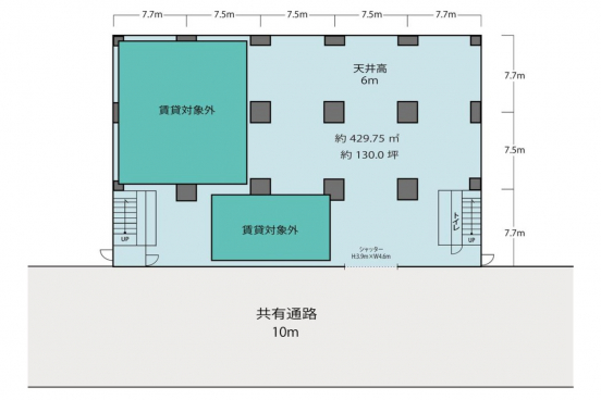 【貸倉庫・駐車場】大阪府寝屋川市讃良西町