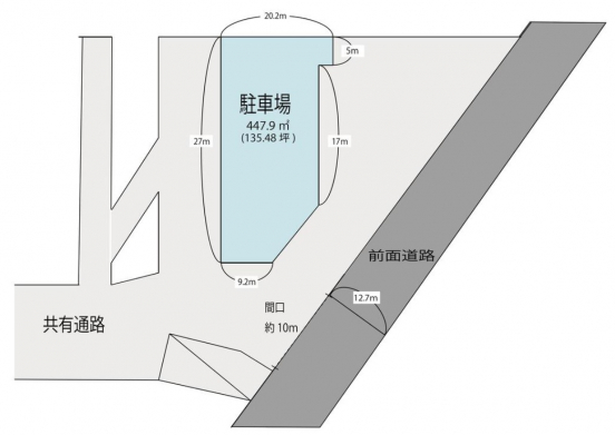 【貸倉庫・駐車場】大阪府寝屋川市讃良西町