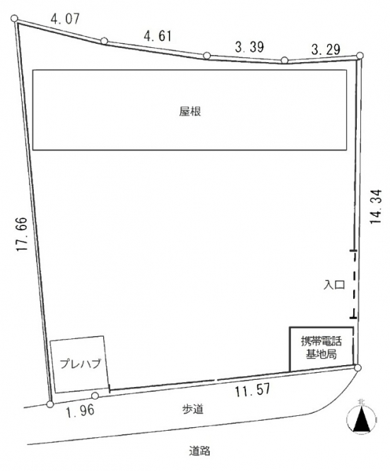 【貸土地】大阪府茨木市東安威