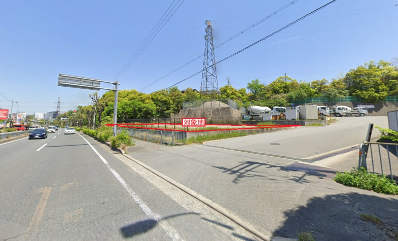 【貸土地】大阪府枚方市北山