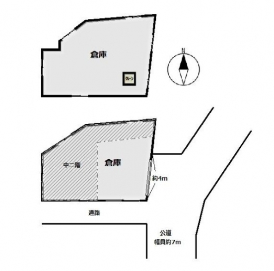 【貸倉庫】京都府京都市山科区北花山寺内町