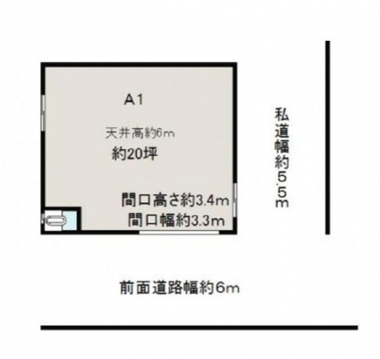 【貸工場】大阪府大阪市平野区加美東A１