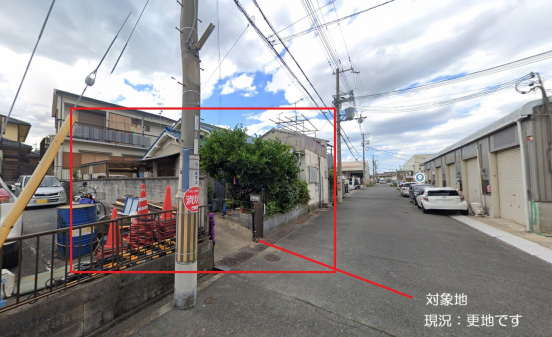 【売土地】大阪府大東市三箇