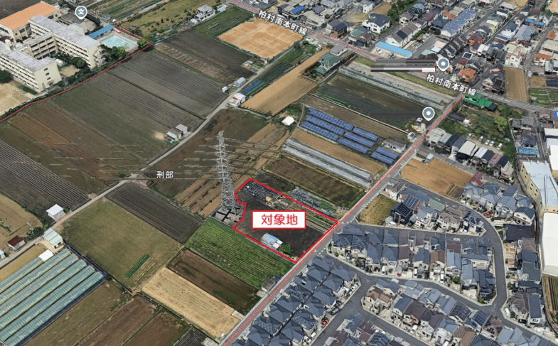 【貸土地】大阪府八尾市刑部