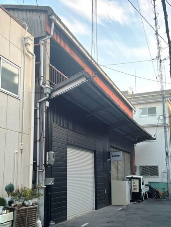 【貸倉庫・事務所】大阪府東大阪市森河内西　【北側】
