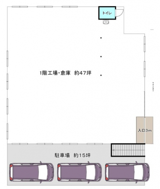 【貸倉庫】大阪府大阪市西区津守