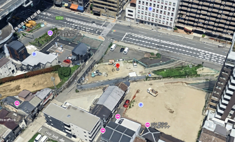 【貸土地】大阪府大阪市西成区山王