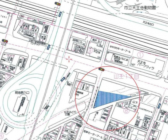 【貸土地】大阪府大阪市西成区山王