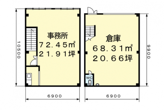 【貸倉庫】京都府京都市伏見区中島秋ノ山町