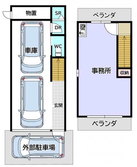 【貸事務所】大阪府八尾市高砂町