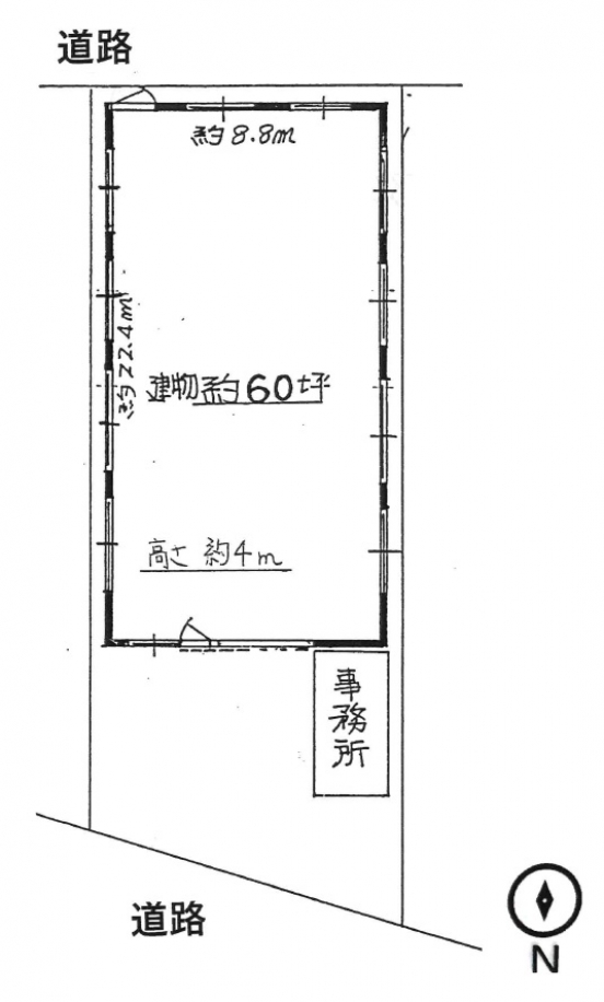 【貸倉庫】大阪府八尾市若林町