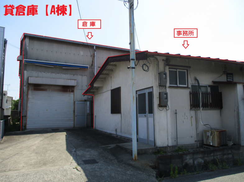 【貸倉庫】大阪府豊中市勝部　A棟
