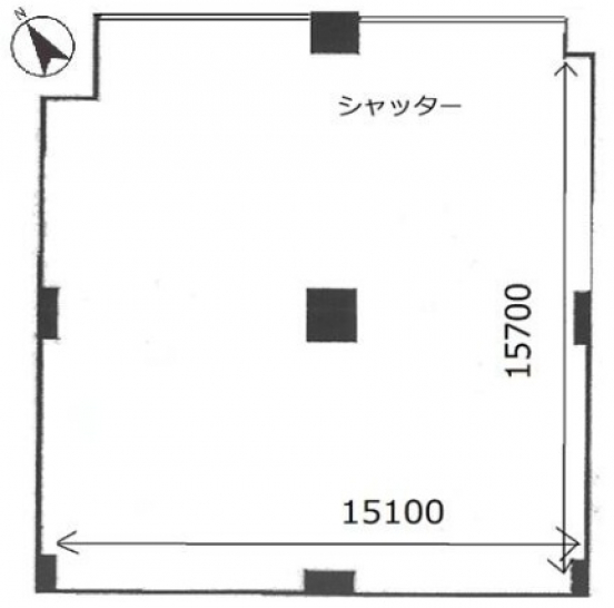 【貸倉庫】大阪府高槻市道鵜町