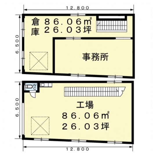 【貸工場】大阪府八尾市安中町