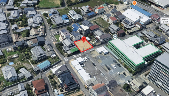 【貸土地】大阪府摂津市鳥飼中
