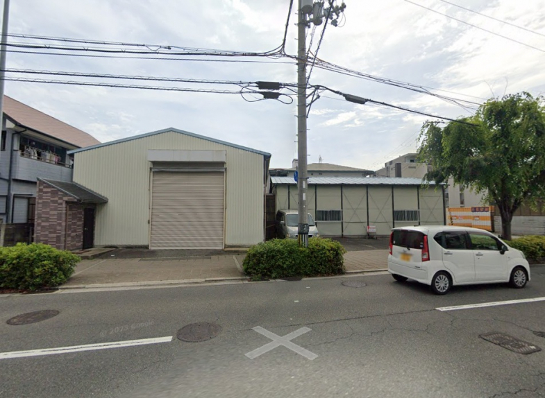 【倉庫付き貸土地】兵庫県西宮市中殿町