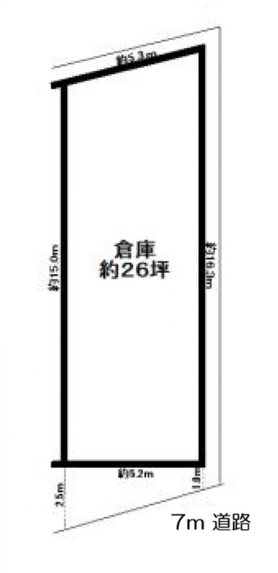 【貸倉庫】大阪府摂津市鳥飼本町
