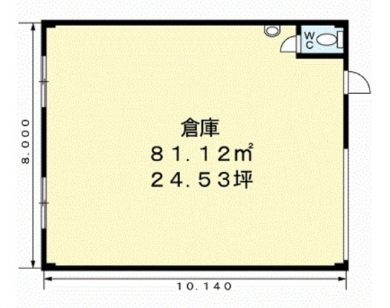 【貸倉庫】大阪府大東市寺川