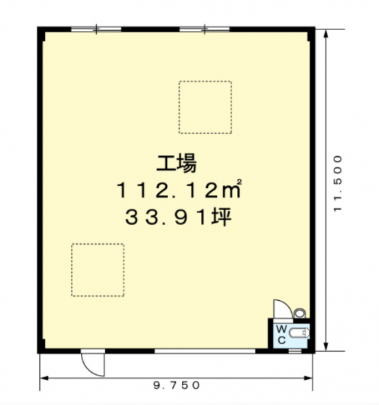 【貸工場】大阪府八尾市太田新町