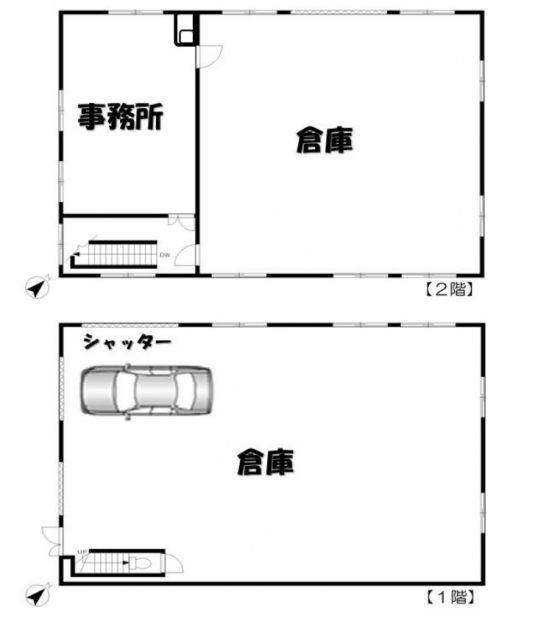 【貸倉庫・事務所】大阪府摂津市鳥飼銘木町