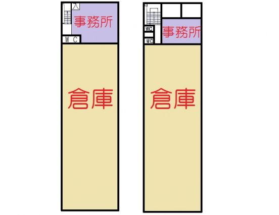 【貸倉庫】大阪府摂津市鶴野