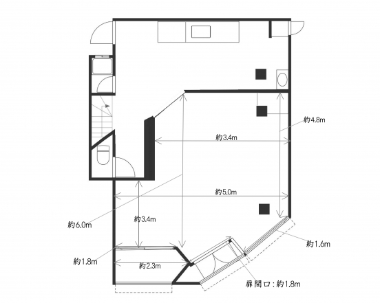 【貸倉庫・事務所・店舗】大阪府摂津市鳥飼本町