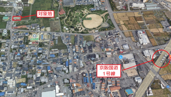 【貸土地】大阪府枚方市交北
