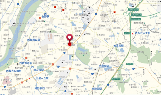 【売土地】大阪府枚方市田口