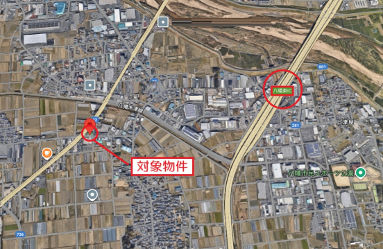 【（収益物件）売倉庫・資材置場】京都府八幡市戸津蜻蛉尻