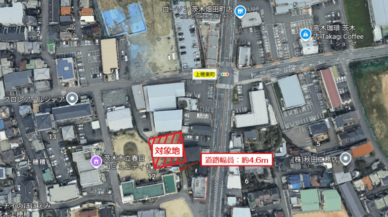 【売土地】大阪府茨木市上穂積