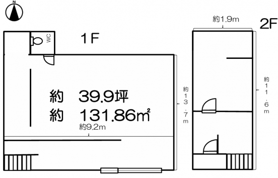 【貸倉庫・工場】大阪府大阪市平野区加美北