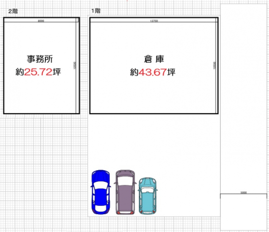 【貸倉庫・事務所】大阪府堺市北区新金岡町